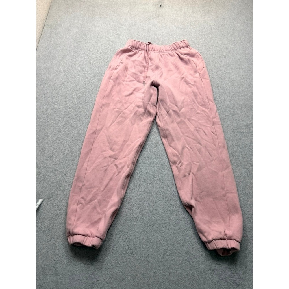 Lululemon Womens Pink Drawstring Elastic Waist Jogger Sweatpants with Pockets